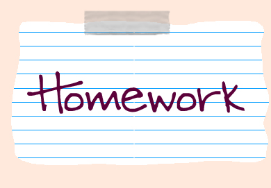 Homework controversy articles